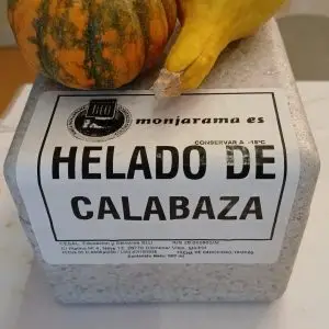Helado de calabaza